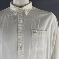 POLO by RALPH LAUREN Size XXL White Cotton Long Sleeve Shirt