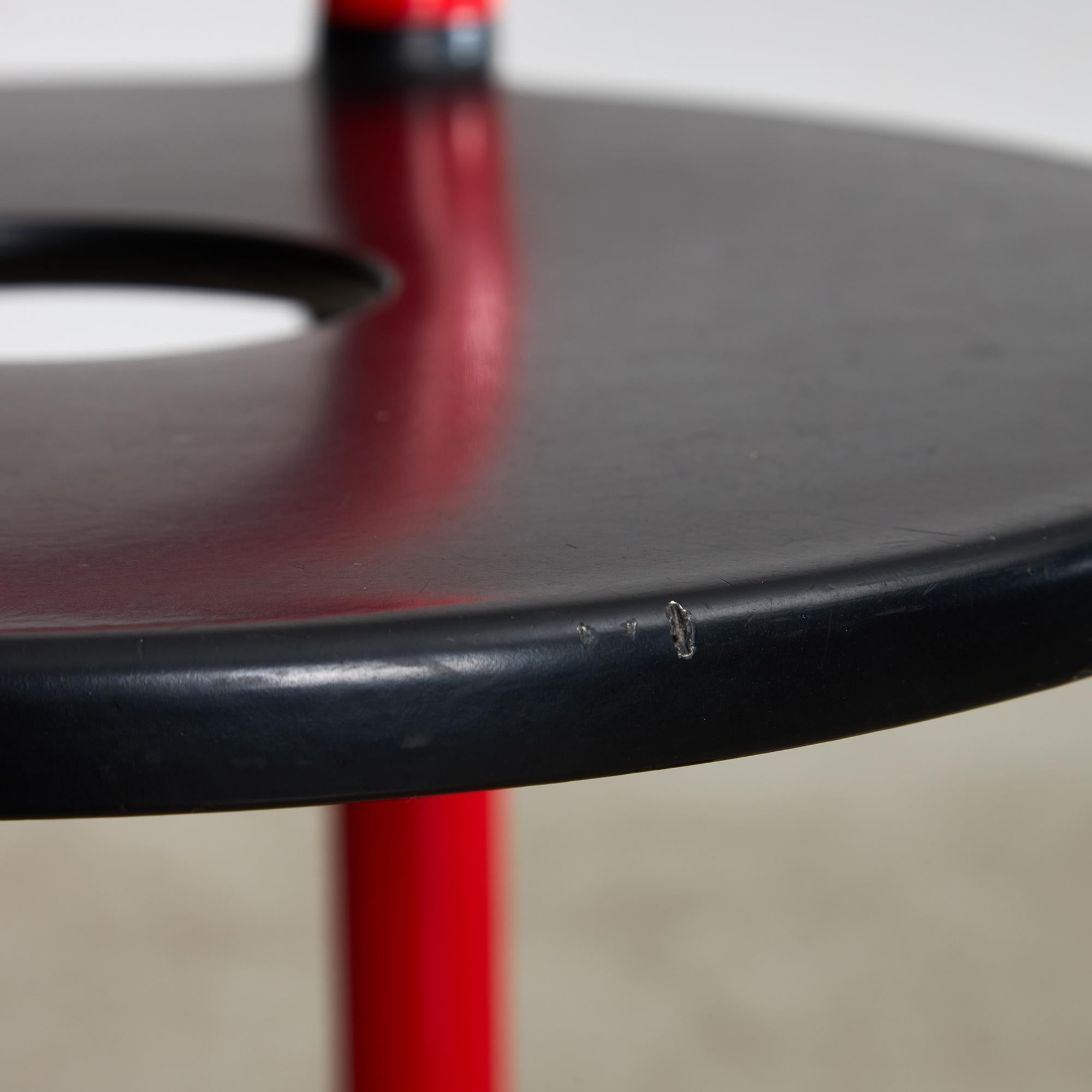 Sgabello Polo Low Bar di Anna Castelli Ferrieri per Kartell, 1979 in vendita 4