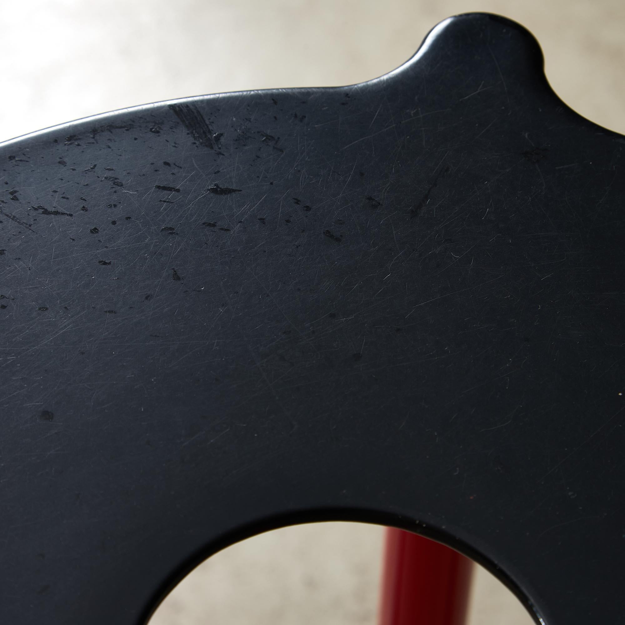 Sgabello Polo Low Bar di Anna Castelli Ferrieri per Kartell, 1979 in vendita 5