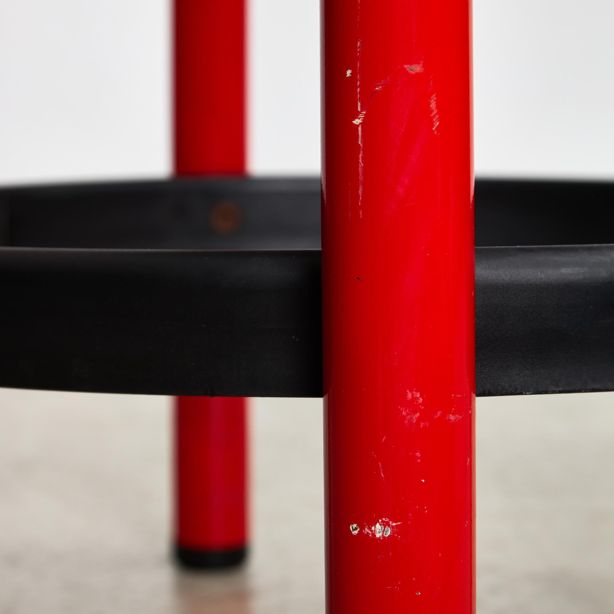 Sgabello Polo Low Bar di Anna Castelli Ferrieri per Kartell, 1979 in vendita 9