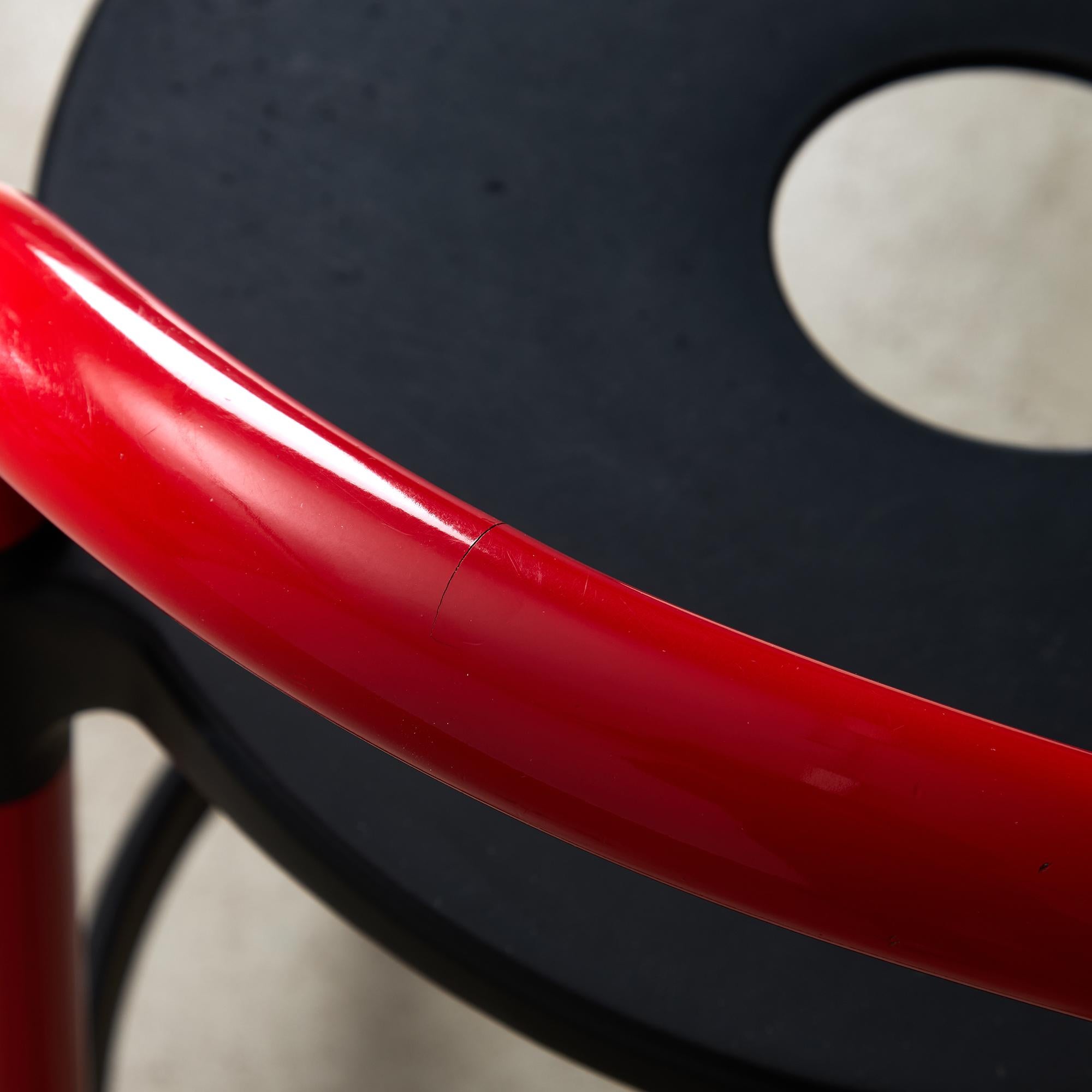 Sgabello Polo Low Bar di Anna Castelli Ferrieri per Kartell, 1979 in vendita 3