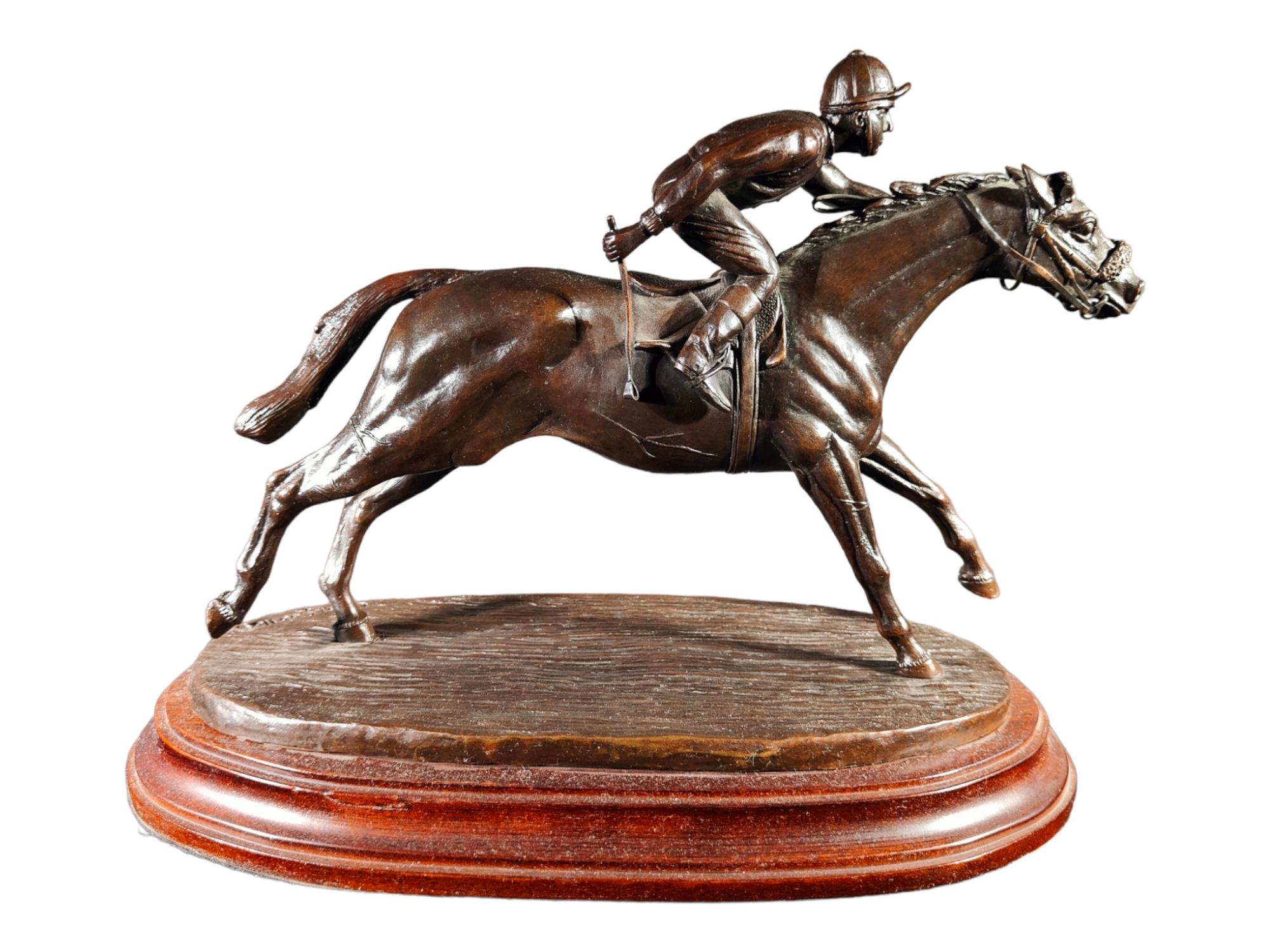 Polo Player Sculpture by General Coello of Portugal For Sale 5