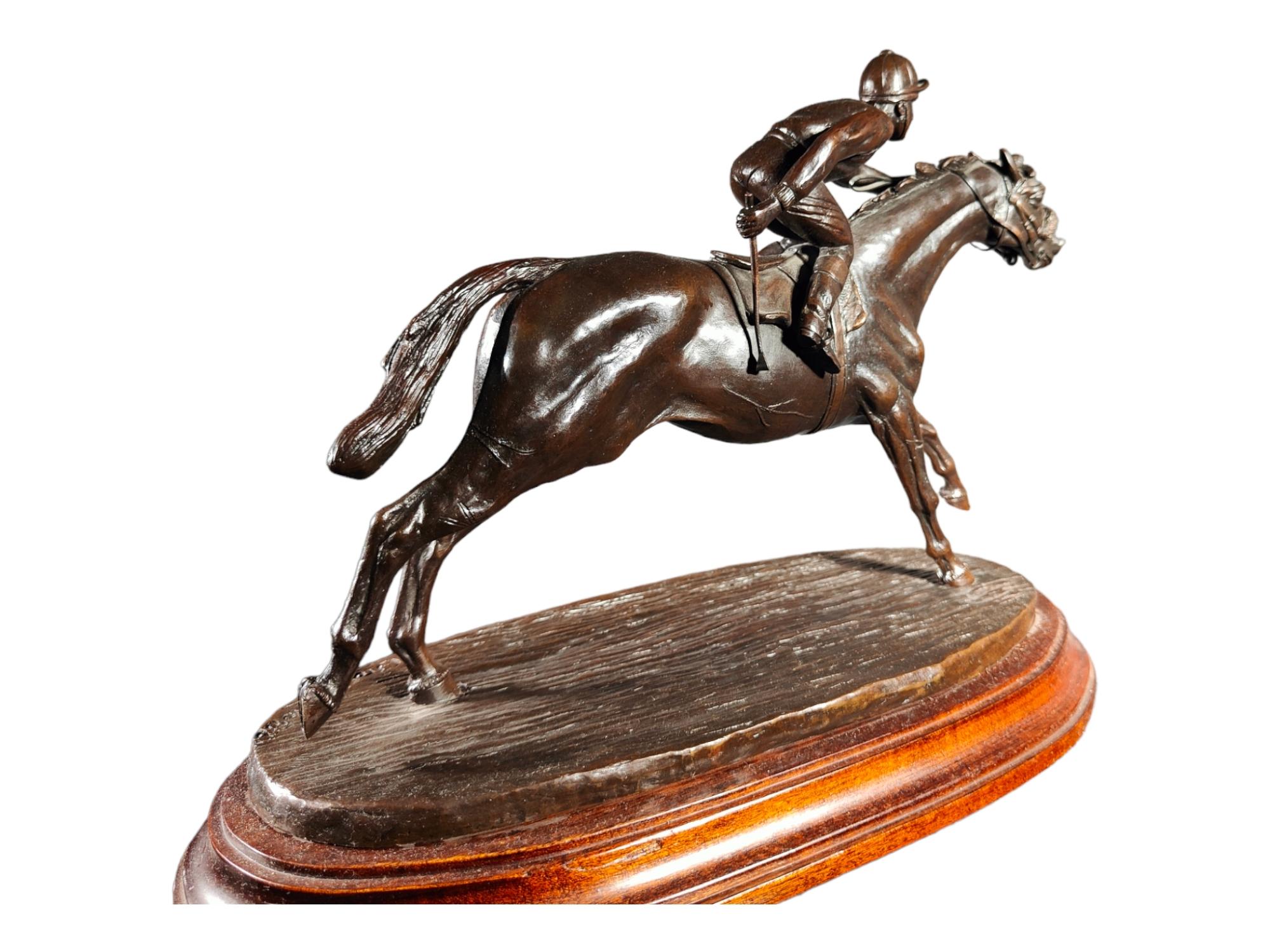Polo Player Sculpture by General Coello of Portugal For Sale 6