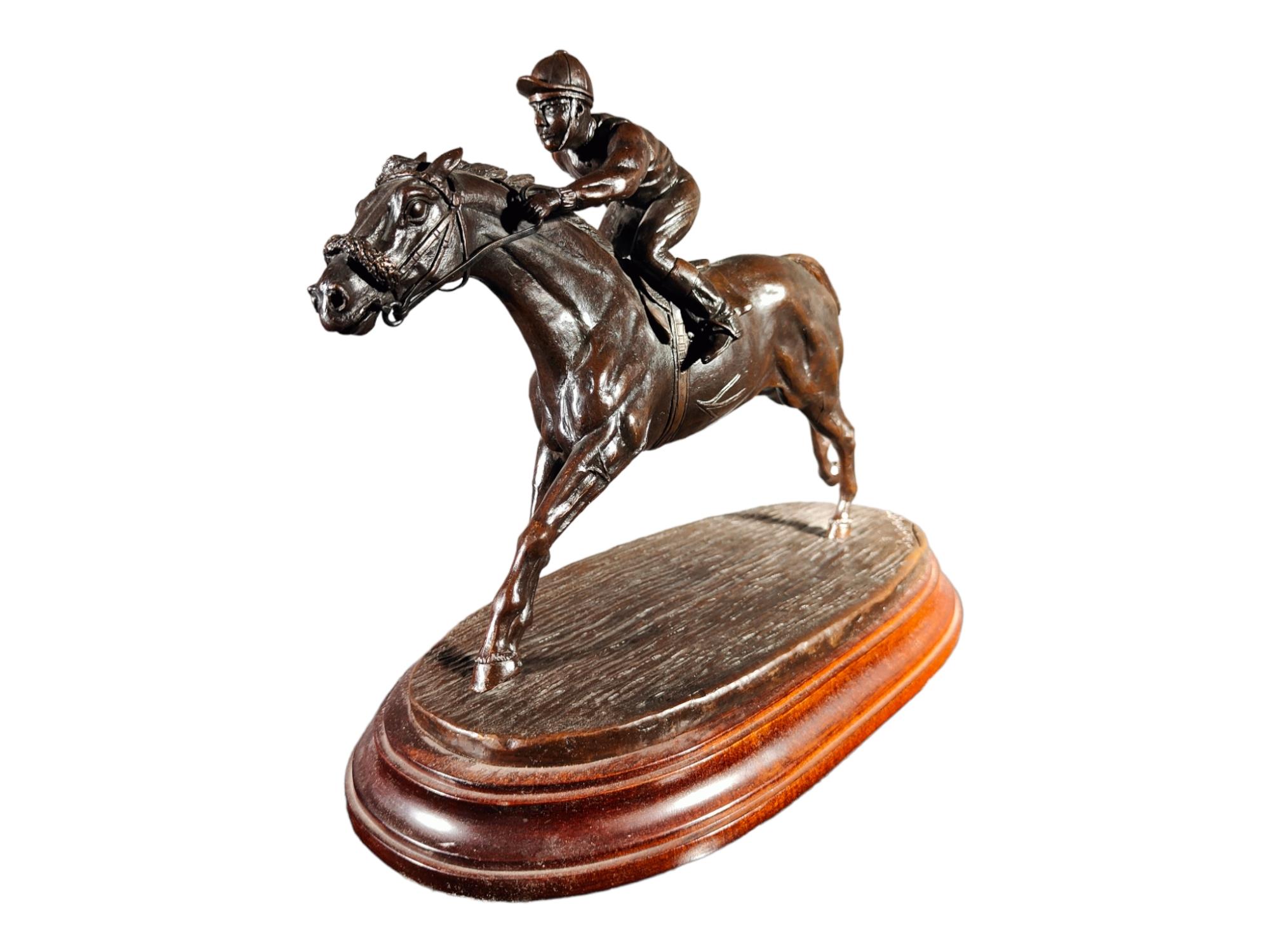 Polo Player Sculpture by General Coello of Portugal For Sale 2