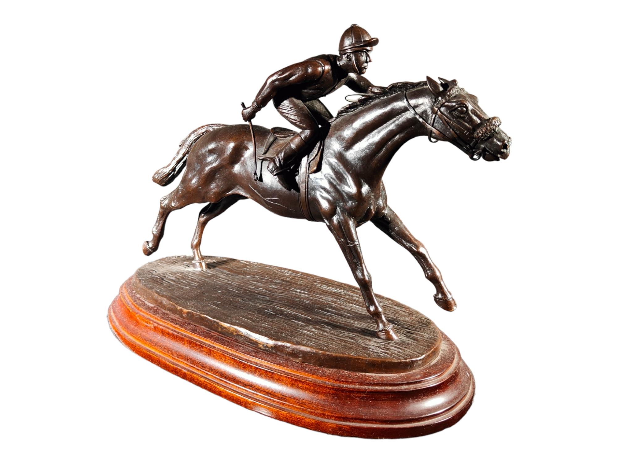 Polo Player Sculpture by General Coello of Portugal For Sale 3
