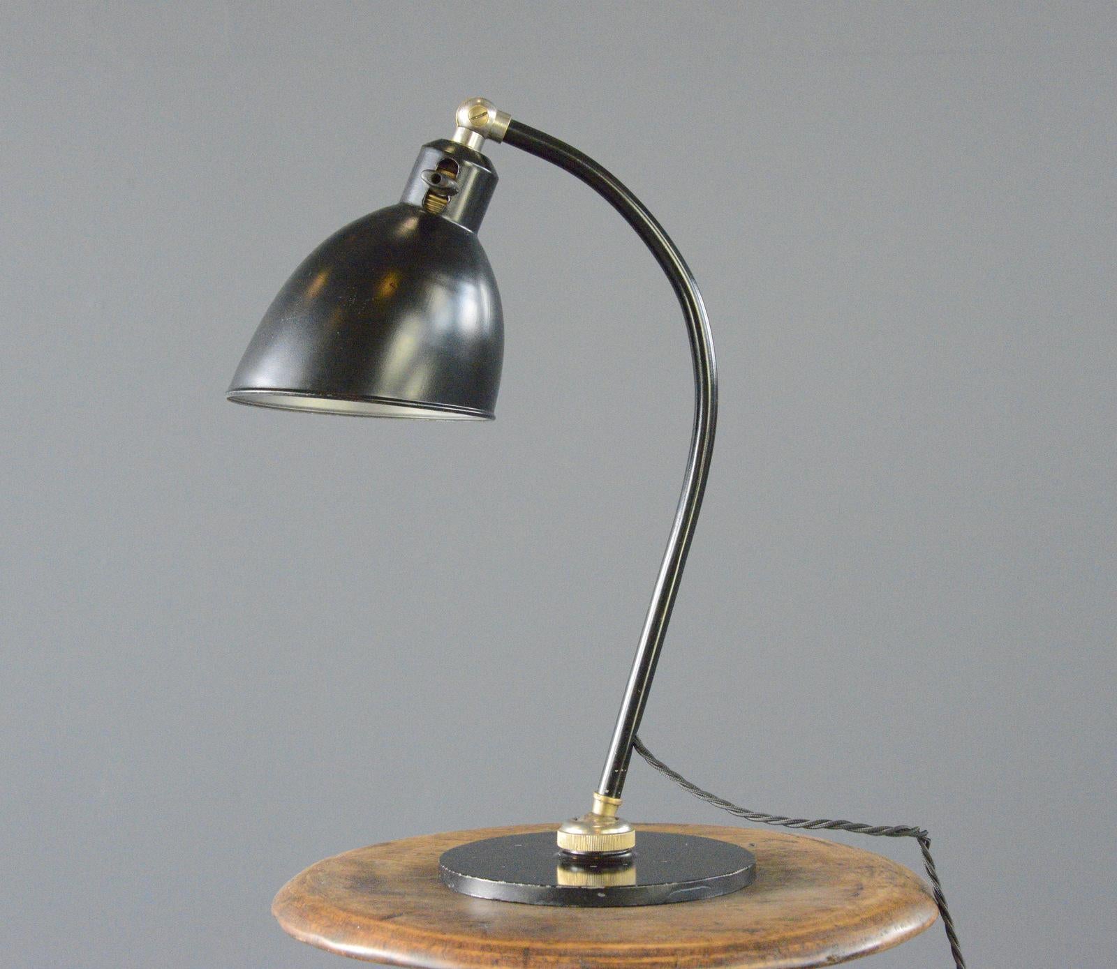 Polo Popular Desk Lamp By Christian Dell For BUR 3