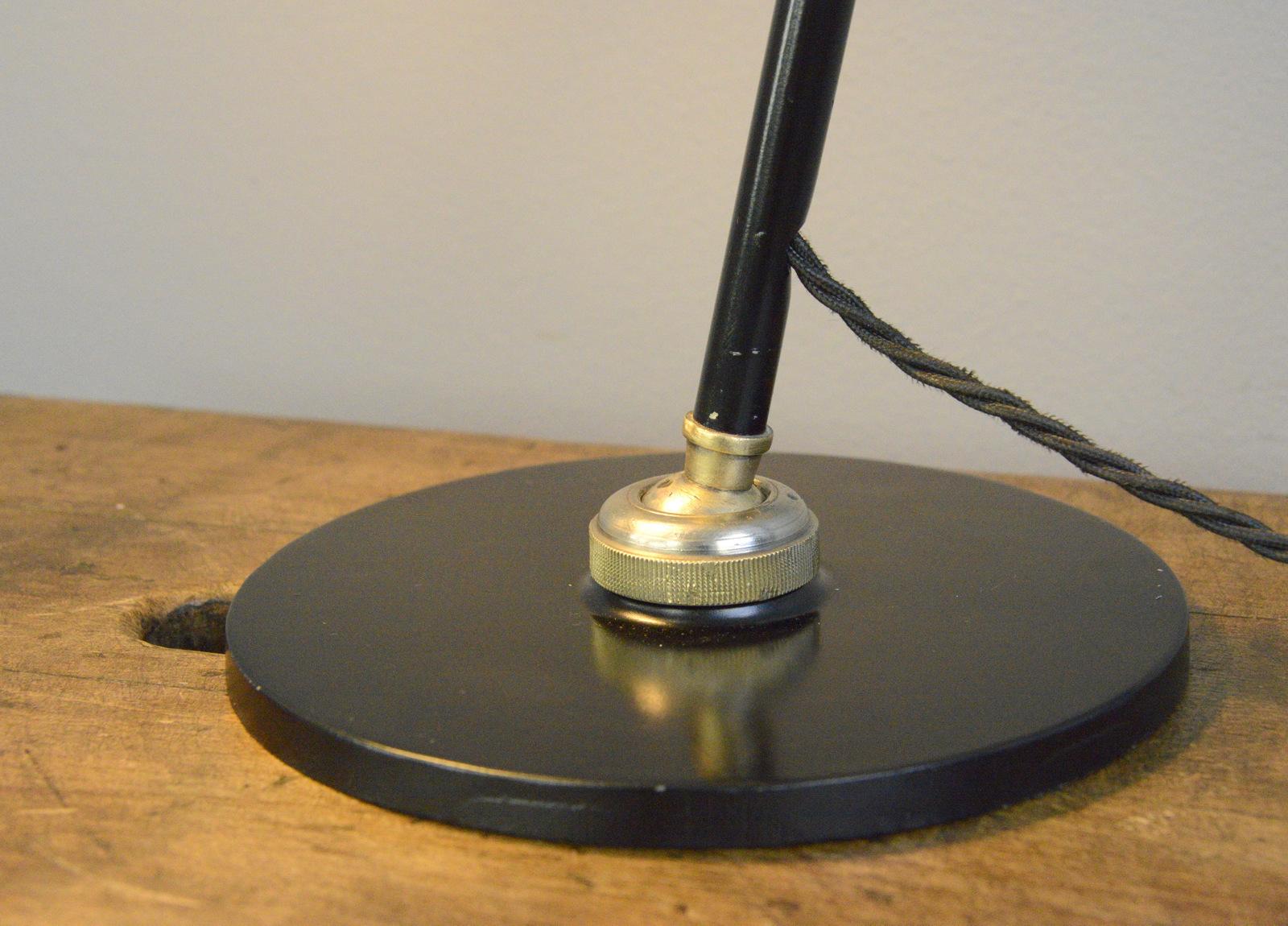 Polo Popular Desk Lamp by Christian Dell for Rondella In Good Condition In Gloucester, GB