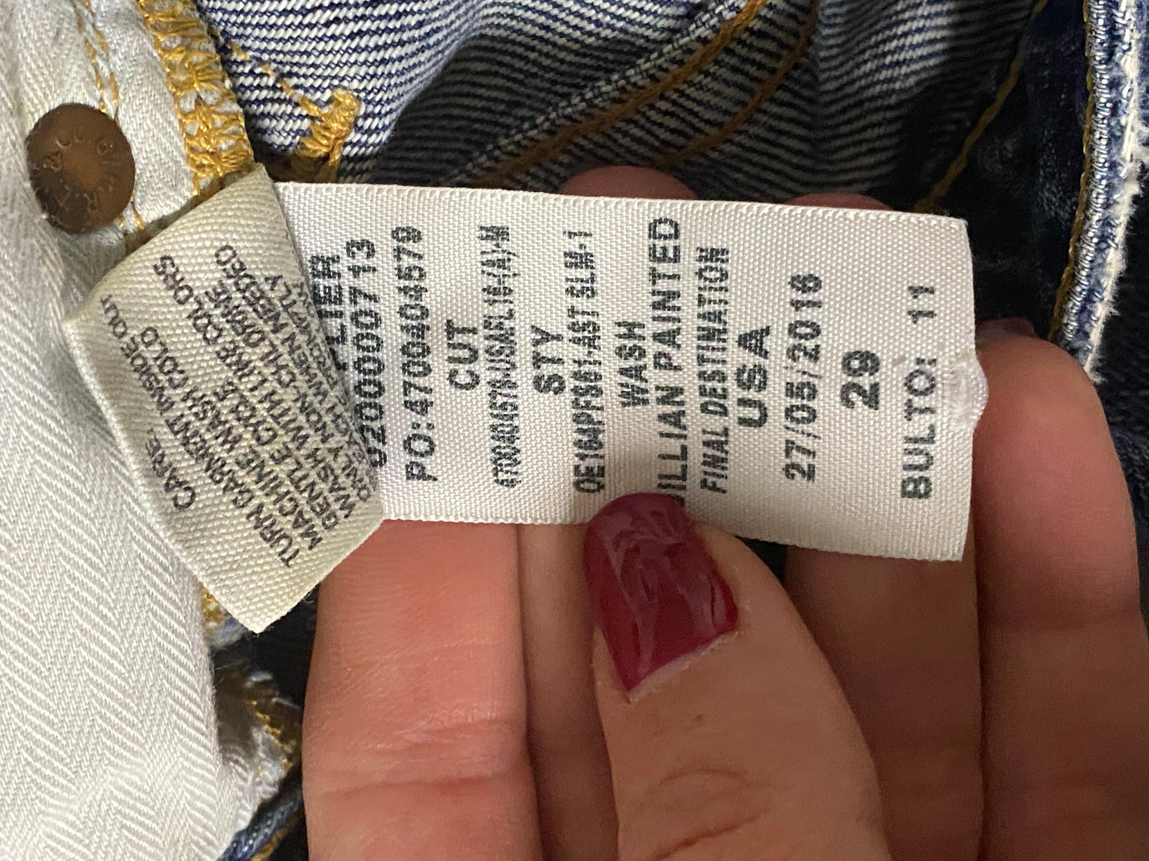 Polo Ralph Lauren Astor Slim Boyfriend Denim Jeans, Size 29 For Sale 5