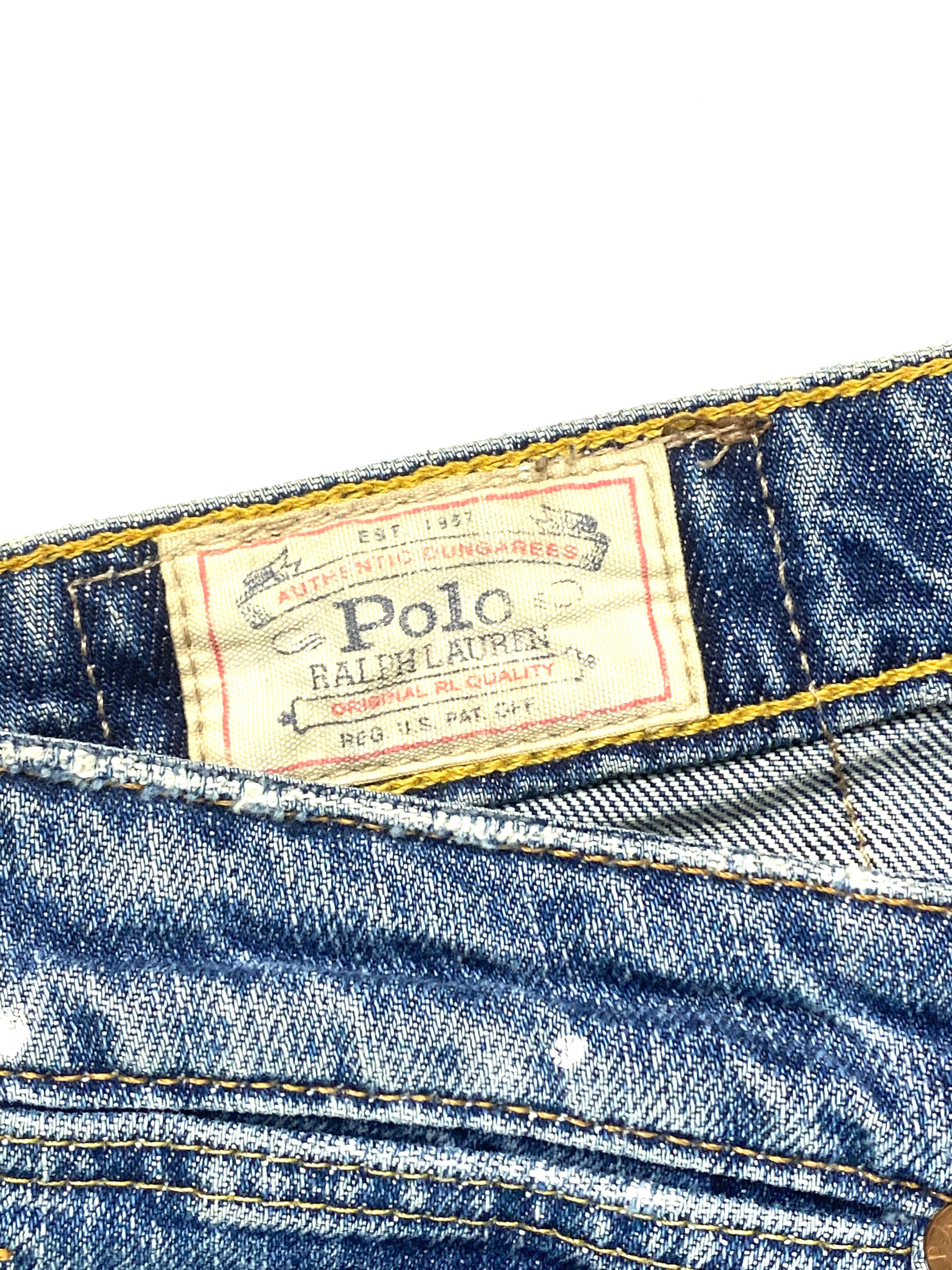 Gray Polo Ralph Lauren Astor Slim Boyfriend Denim Jeans, Size 29 For Sale