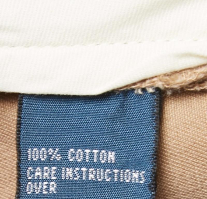 Beige Polo Ralph Lauren Pantalon chino en coton beige L en vente