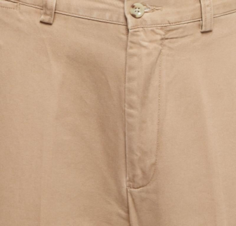Polo Ralph Lauren Pantalon chino en coton beige L en vente 1