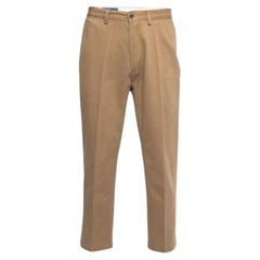 Polo Ralph Lauren Beige Chino-Hose aus Baumwolle L