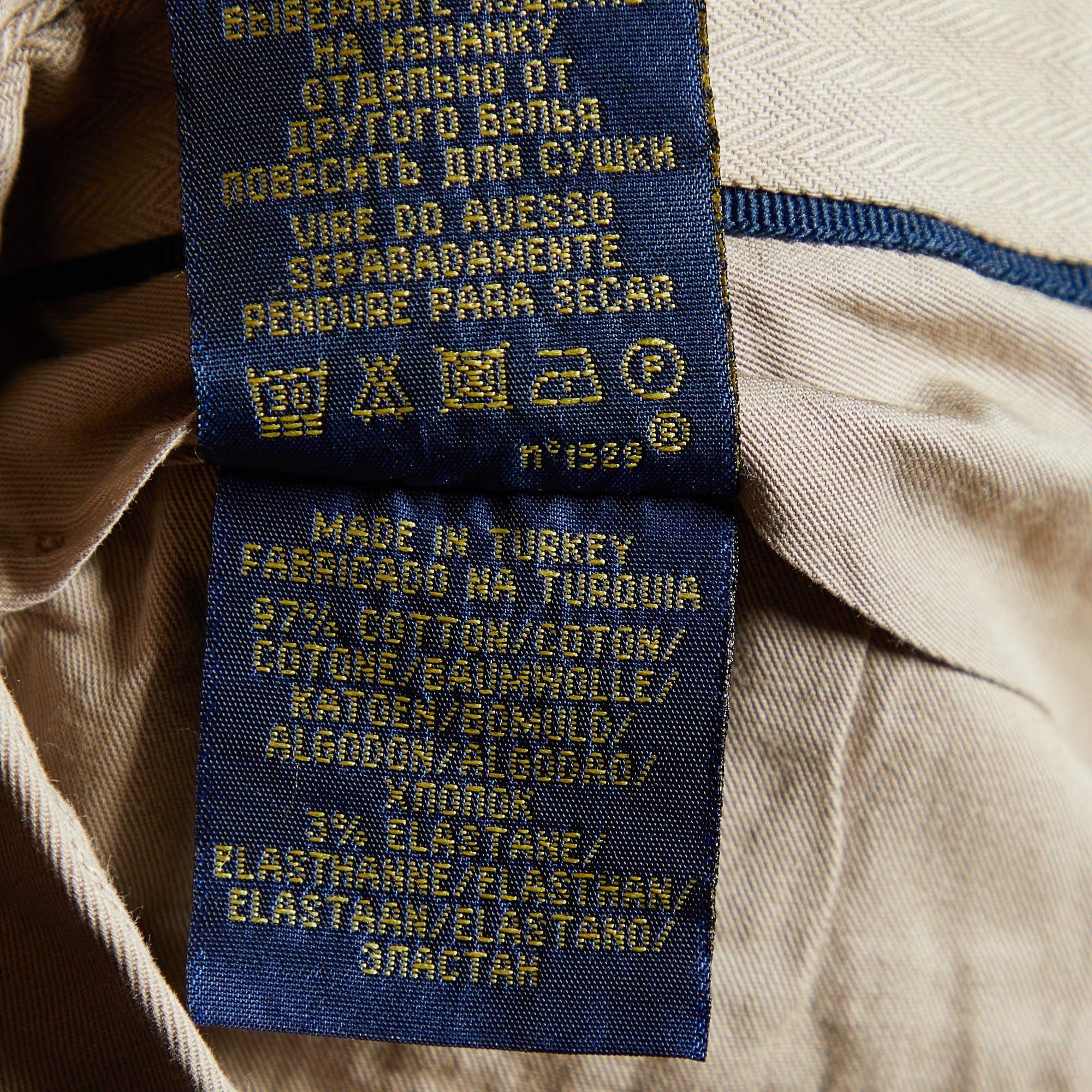 Polo Ralph Lauren - Pantalon droit en coton beige XXL 1