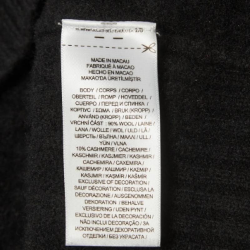 Polo Ralph Lauren - Felpa girocollo a maglia a cavi neri XXL In condizioni ottime in vendita a Dubai, Al Qouz 2