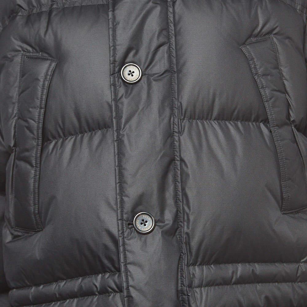 Polo Ralph Lauren Black Quilted Zip Front Down Coat M In New Condition In Dubai, Al Qouz 2