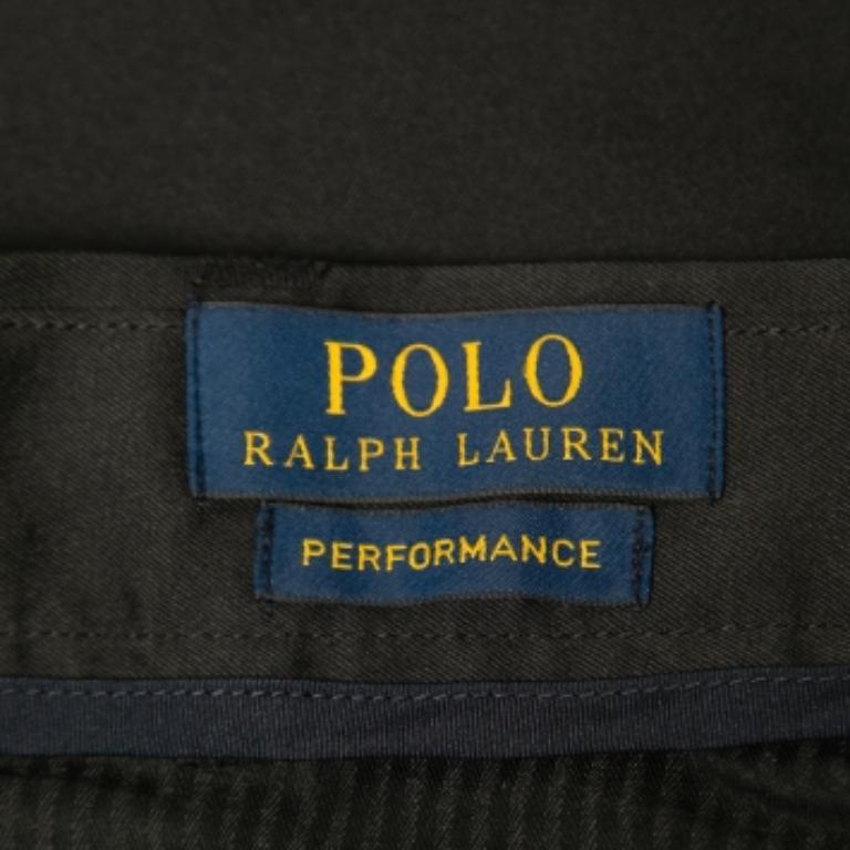 Polo Ralph Lauren Pantalón Corto Negro Sintético Elástico Ajuste Clásico M en Bueno estado para la venta en Dubai, Al Qouz 2