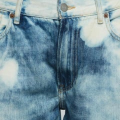 Polo Ralph Lauren Blue Washed Denim Avery Boyfriend Jeans XL Waist 35"