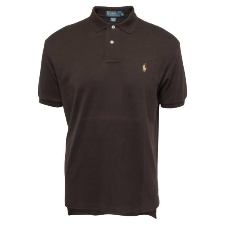 Polo Ralph Lauren Polo de algodón marrón M