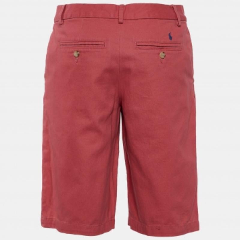 Marrone Polo Ralph Lauren Pantaloncini di jeans rosso bruciato XL in vendita