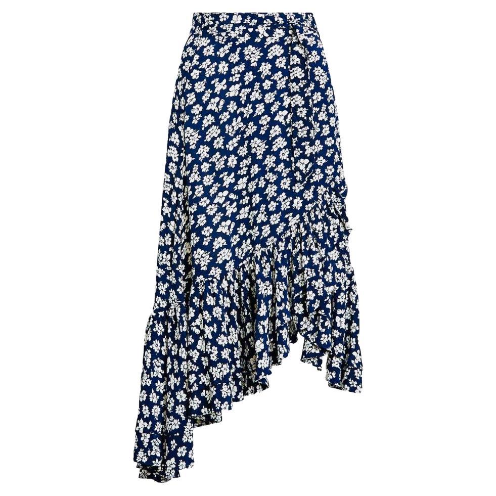 Polo Ralph Lauren Floral Wrap Skirt For Sale