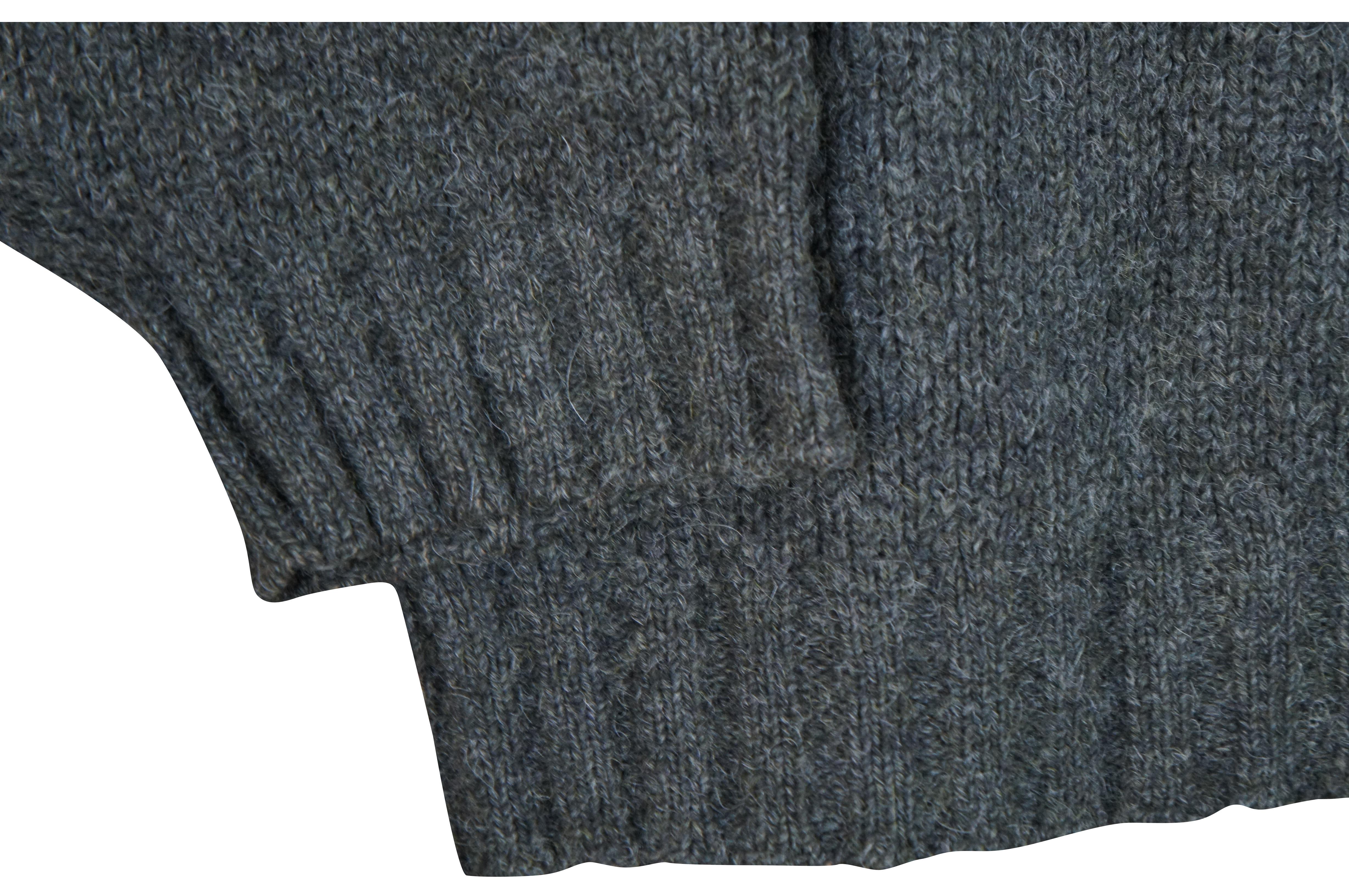 ralph lauren sweater with elbow patches