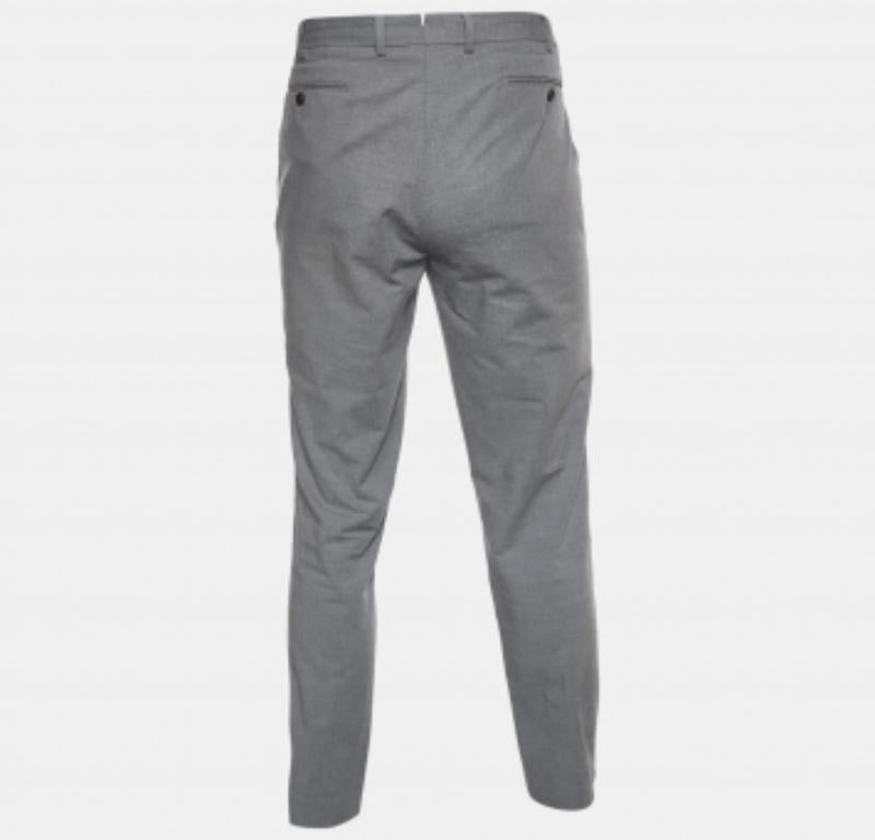 Polo Ralph Lauren Pantalones ajustados de algodón gris XL en Bueno estado para la venta en Dubai, Al Qouz 2