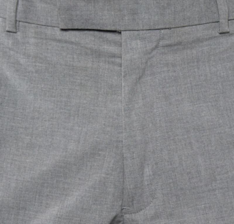 Polo Ralph Lauren Pantalones ajustados de algodón gris XL en venta 1