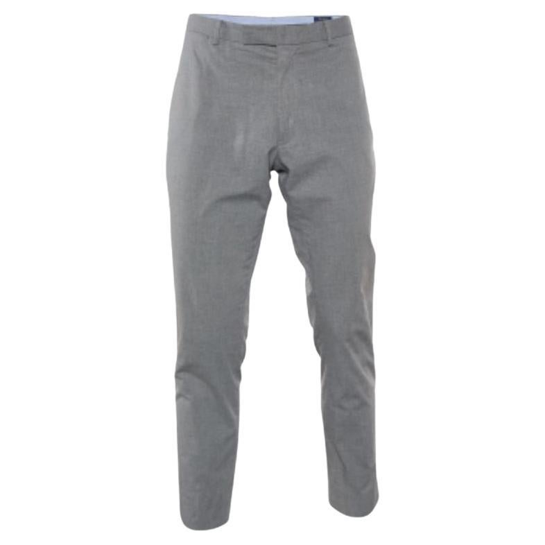 Polo Ralph Lauren Grau Baumwolle Slim Fit Hose XL
