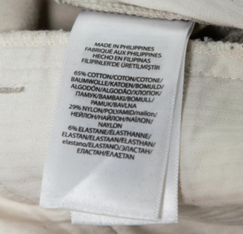Polo Ralph Lauren Graue Baumwoll-Tailored-Hose L 1