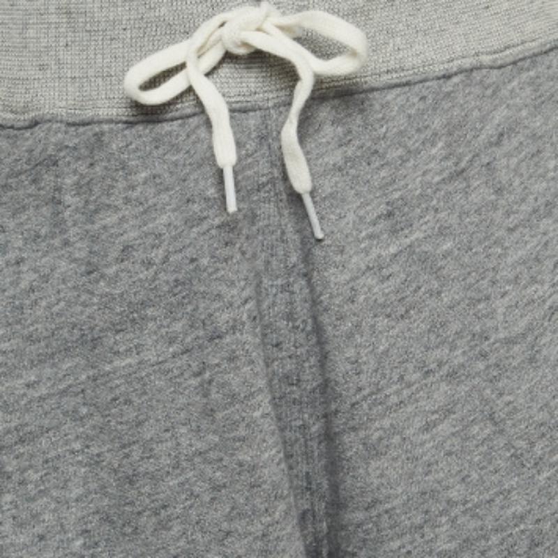 Polo Ralph Lauren Pantalones de chándal de algodón bordados con logotipo gris M Gris en venta