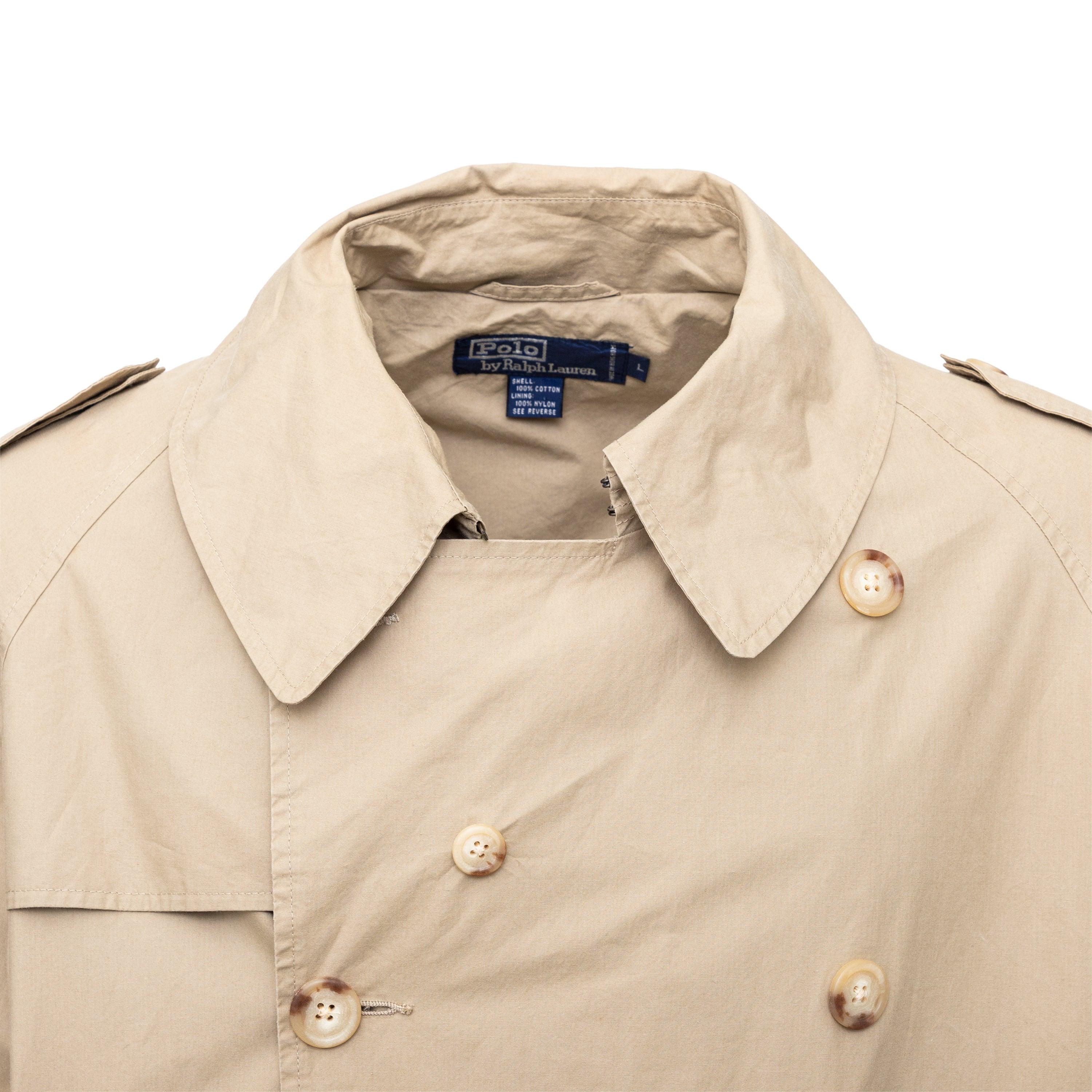 Polo Ralph Lauren Khaki Trench Coat - '10s In Good Condition In Milano, IT