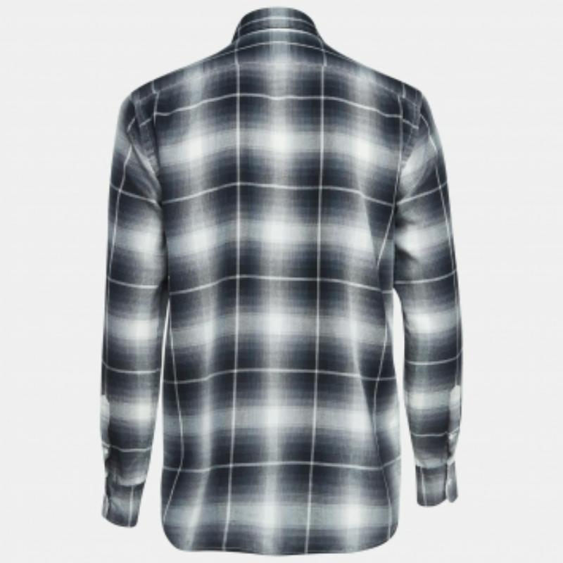 De las mujeres Polo Ralph Lauren Camisa de algodón tartán monocromo XS en venta