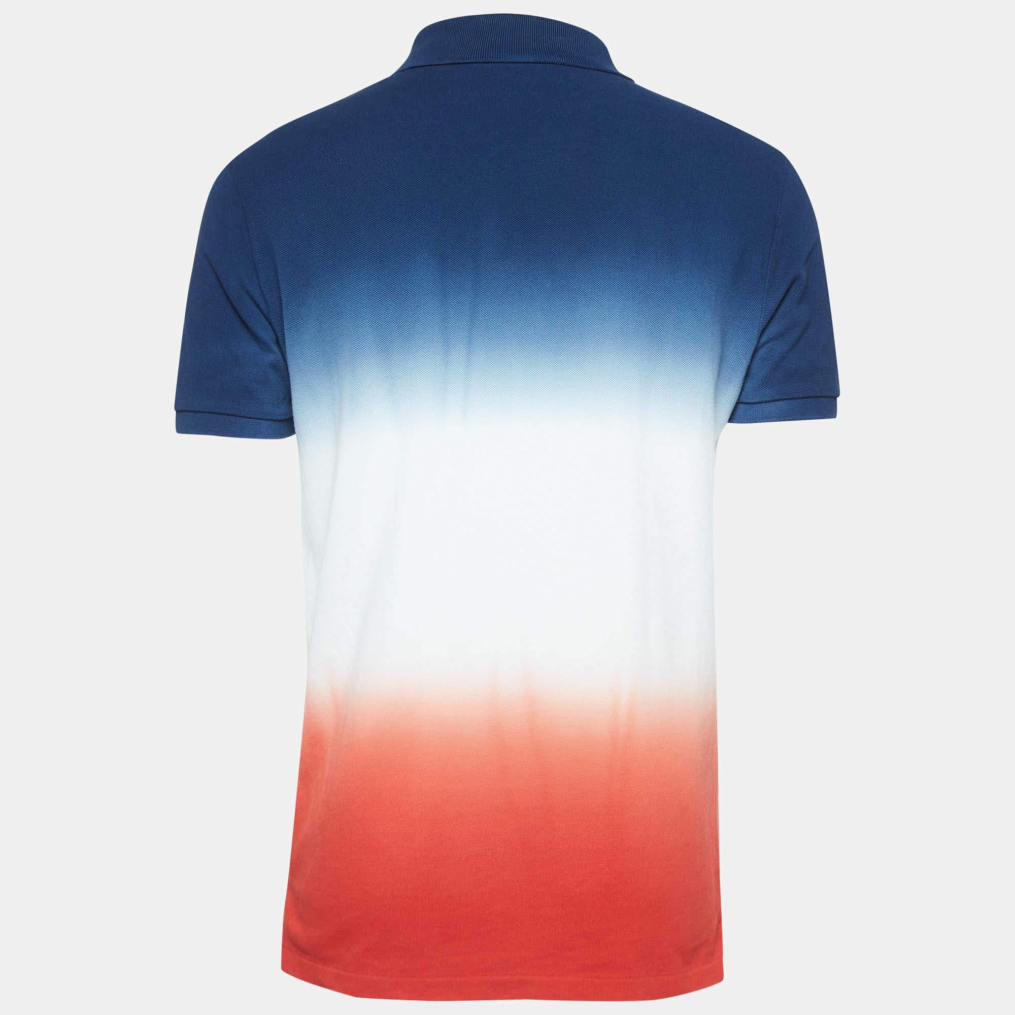 Polo t-shirts have always been a classic pick for anyone. This iteration is tailored using the best fabrics for a comfortable fit. Complete your casual look with a pair of shorts and sneakers. 