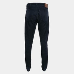Polo Ralph Lauren Navy Blue Corduroy Trousers L