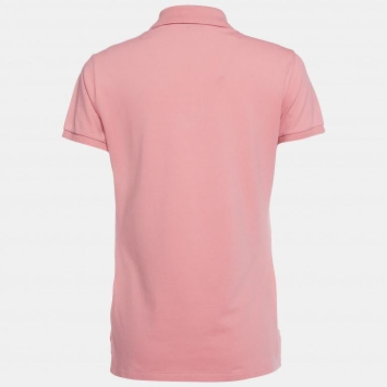 Polo Ralph Lauren Rosa Algodón Piqué Slim Fit Polo M 3