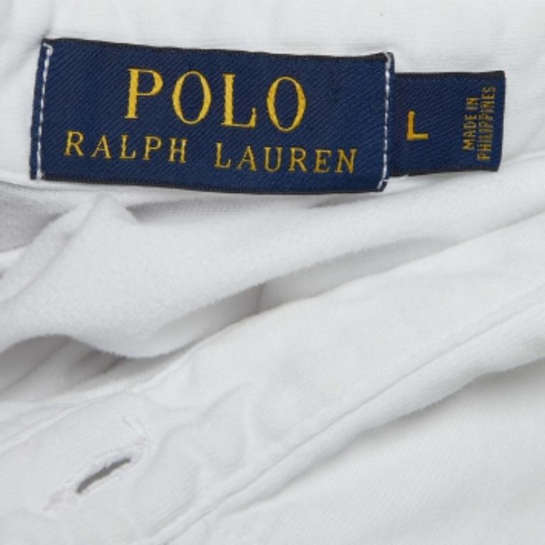 Polo Ralph Lauren Whiting - Maglietta a maniche intere in cotone L. in vendita 1