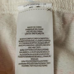 Polo Ralph Lauren White Graphic Print Fleece Athletic Trousers S