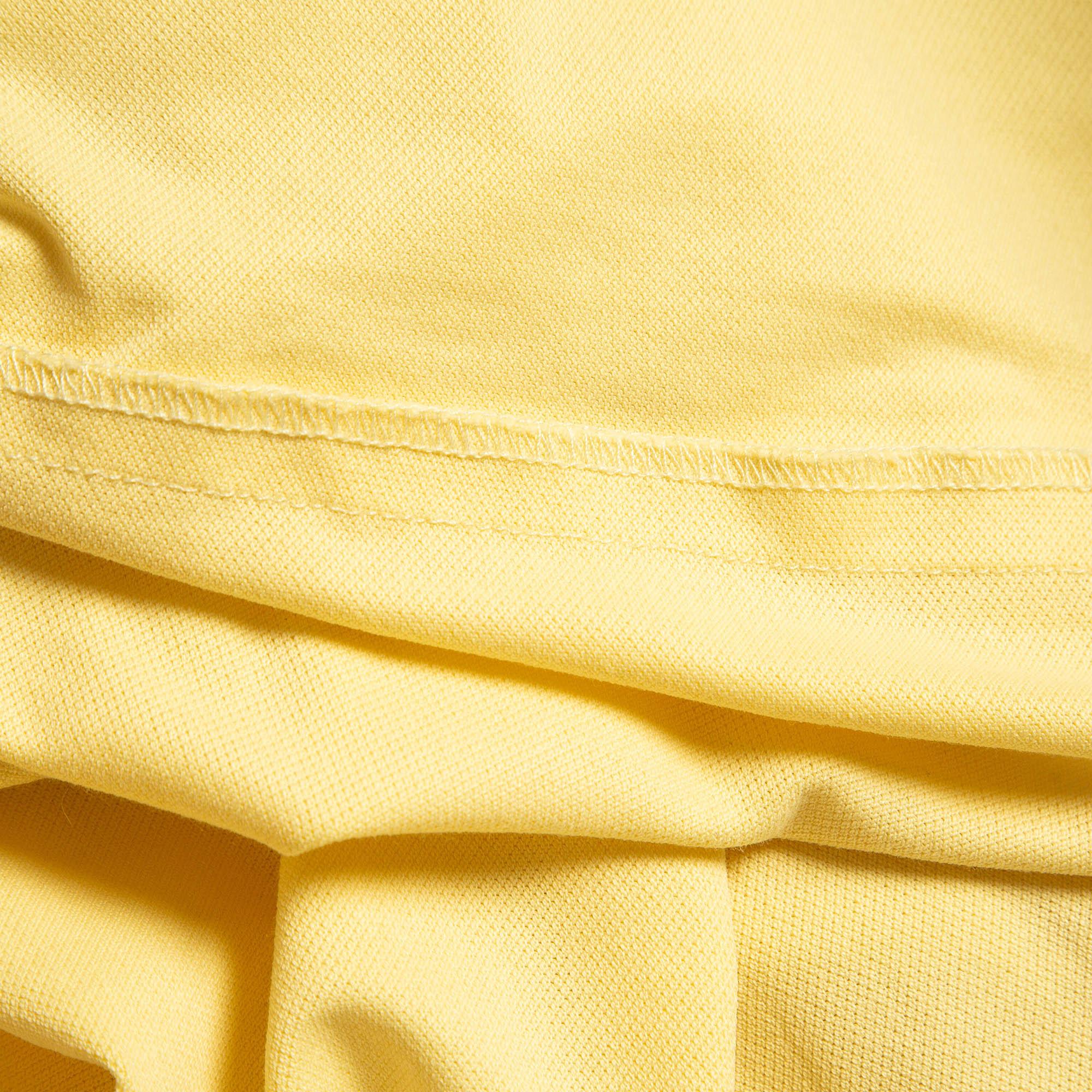 Polo Ralph Lauren Yellow Pique Knit Polo T-Shirt XXL For Sale 1