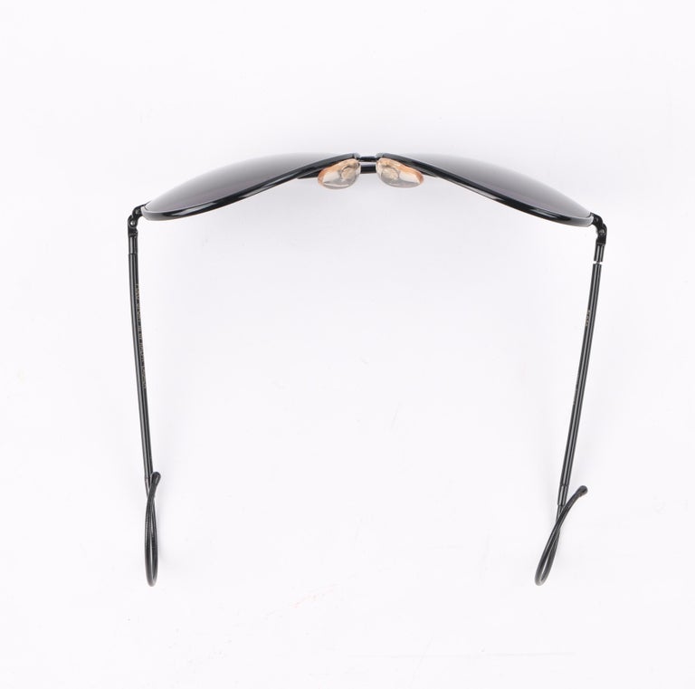 Polo Sport III by RALPH LAUREN c.1990's Wire Frame Shooter Aviator