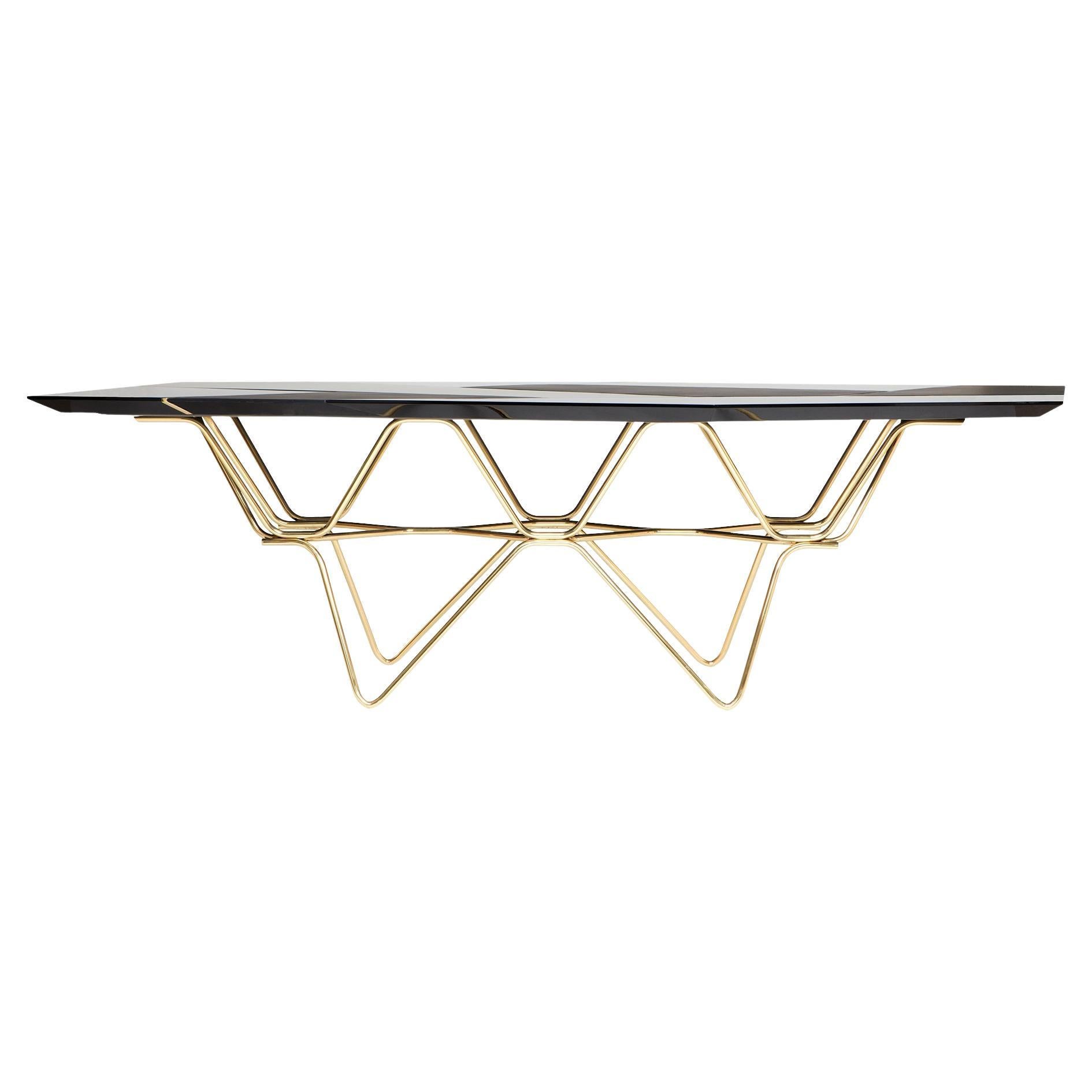 Polonceau Dining Table by Alma De Luce For Sale