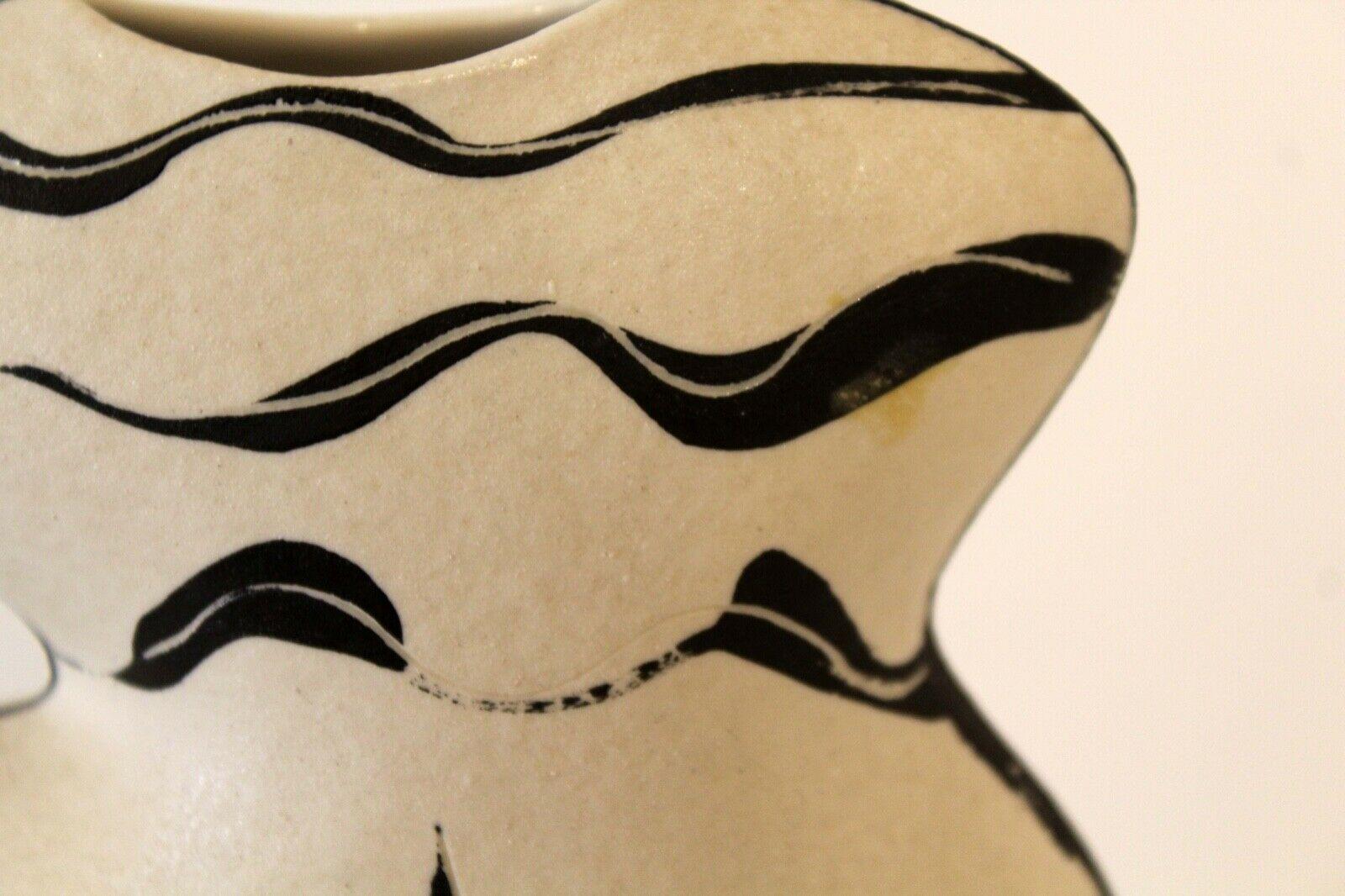 Polseno Nude Figurative Vase, Signed 1