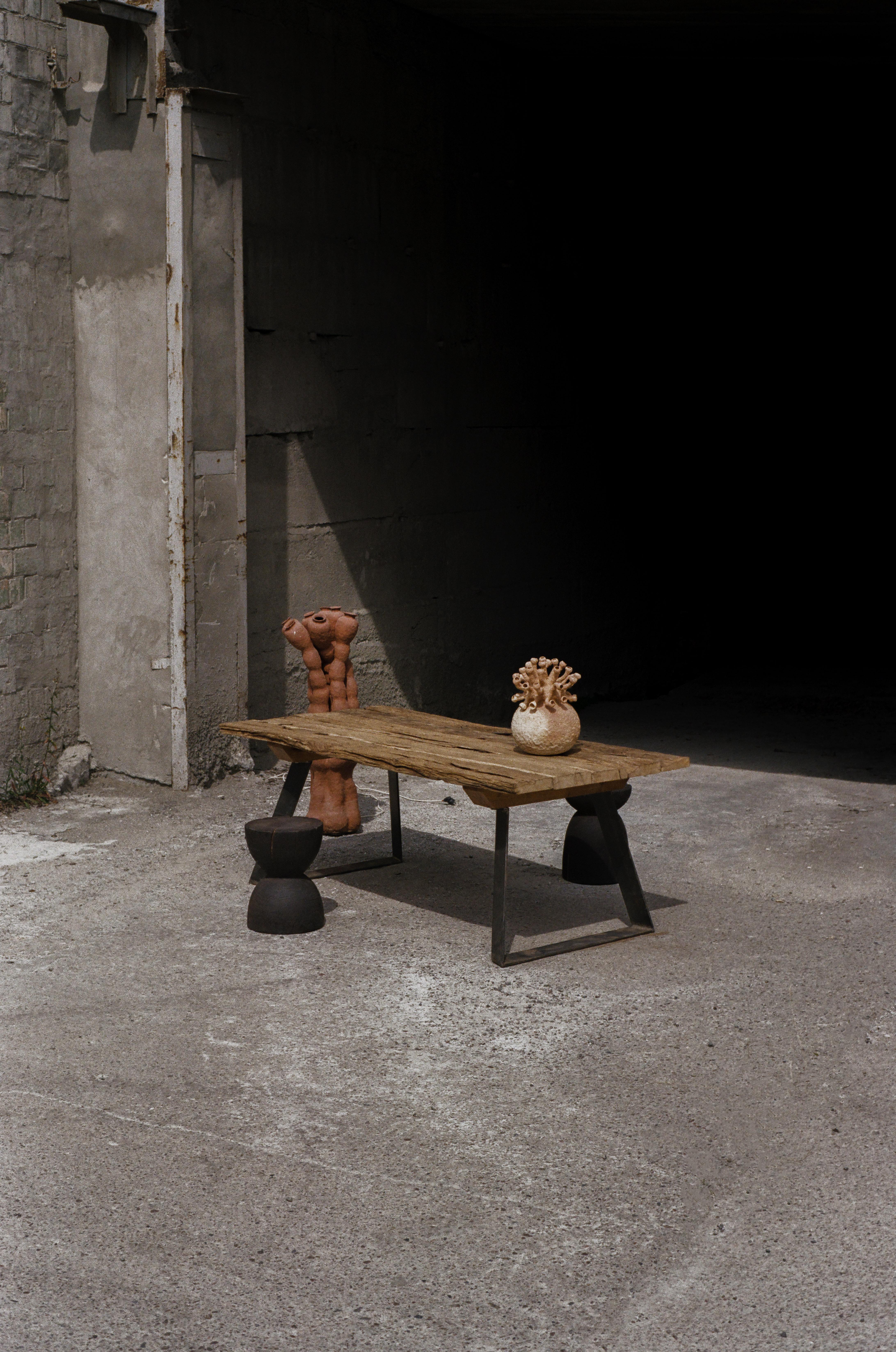 Bois Table Poltava par Twenty Second Factory en vente