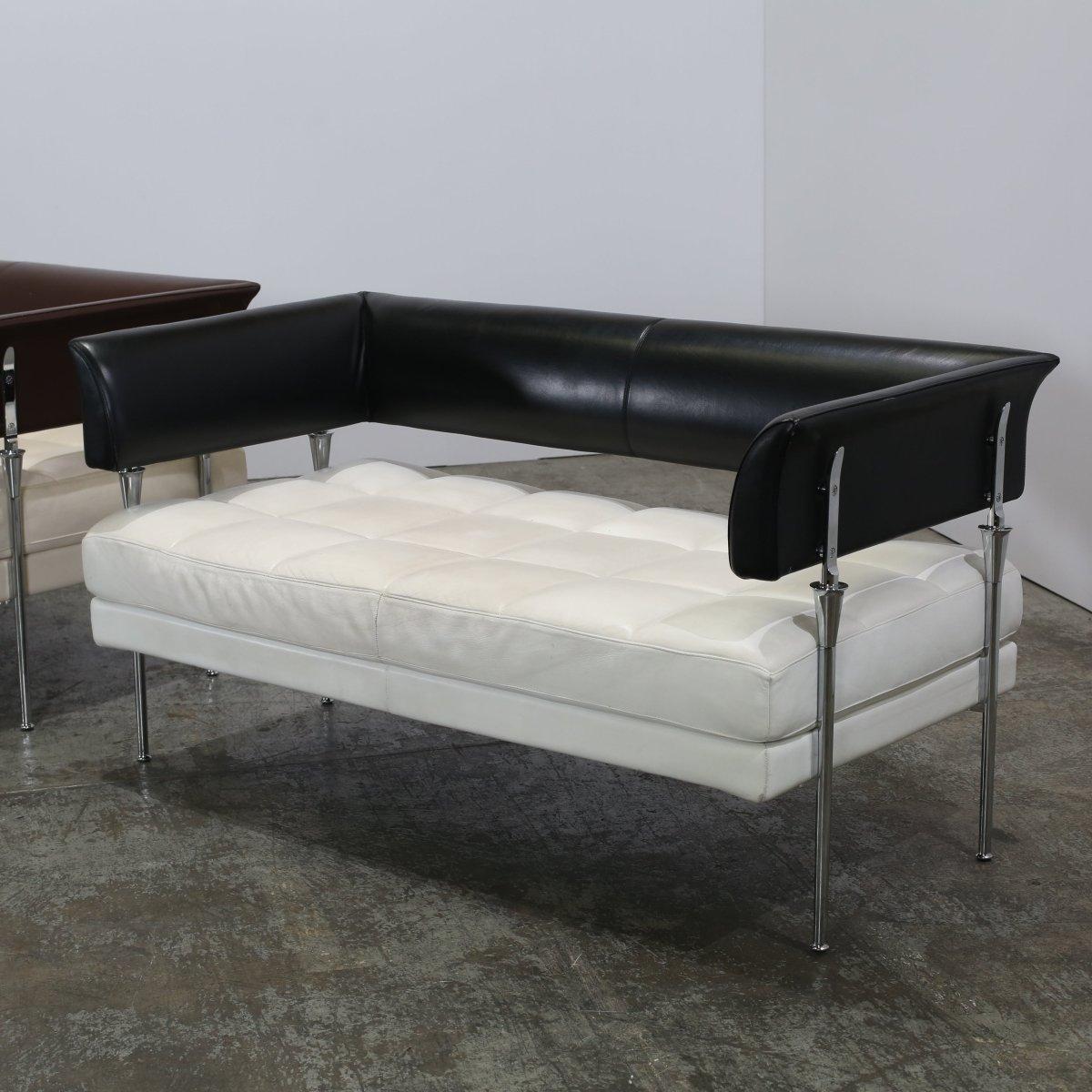 Poltrana Frau Hydra Castor Ledersofa von Luca Scacchetti im Angebot 2
