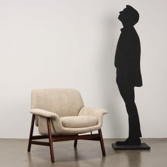 Sessel '849' von Gianfranco Frattini für Cassina 1950-60er Jahre
