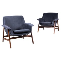 Poltrona 849 Gianfranco Frattini Cassina, 1960, set di 2