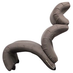 Poltrona a onde rarissima Design Modernariato curved armchair 1970's