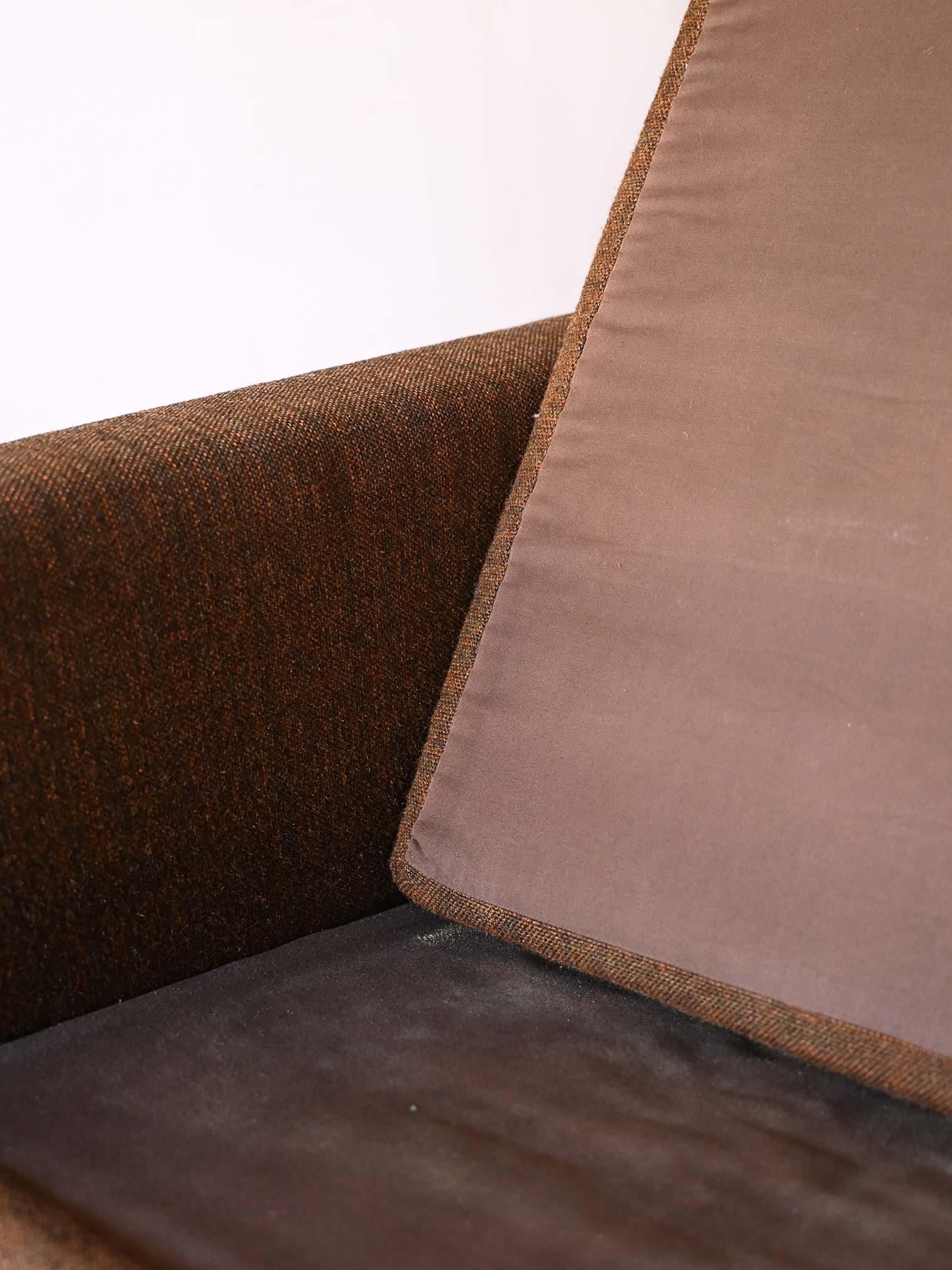 Tissu Fauteuil des années 1960 avec tissu d'origine en vente
