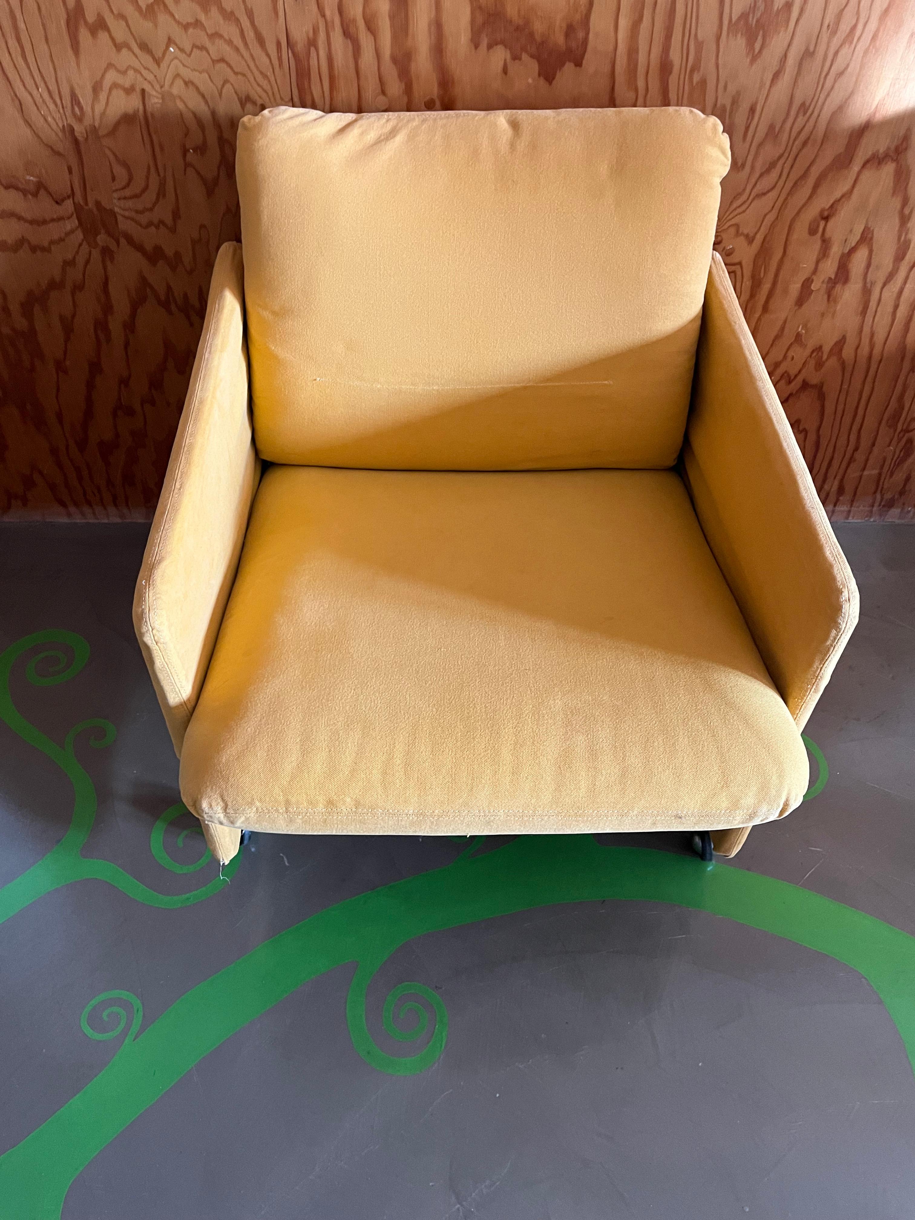 Modern Arflex armchair mod. Springtime designed by Marco Zanuso For Sale