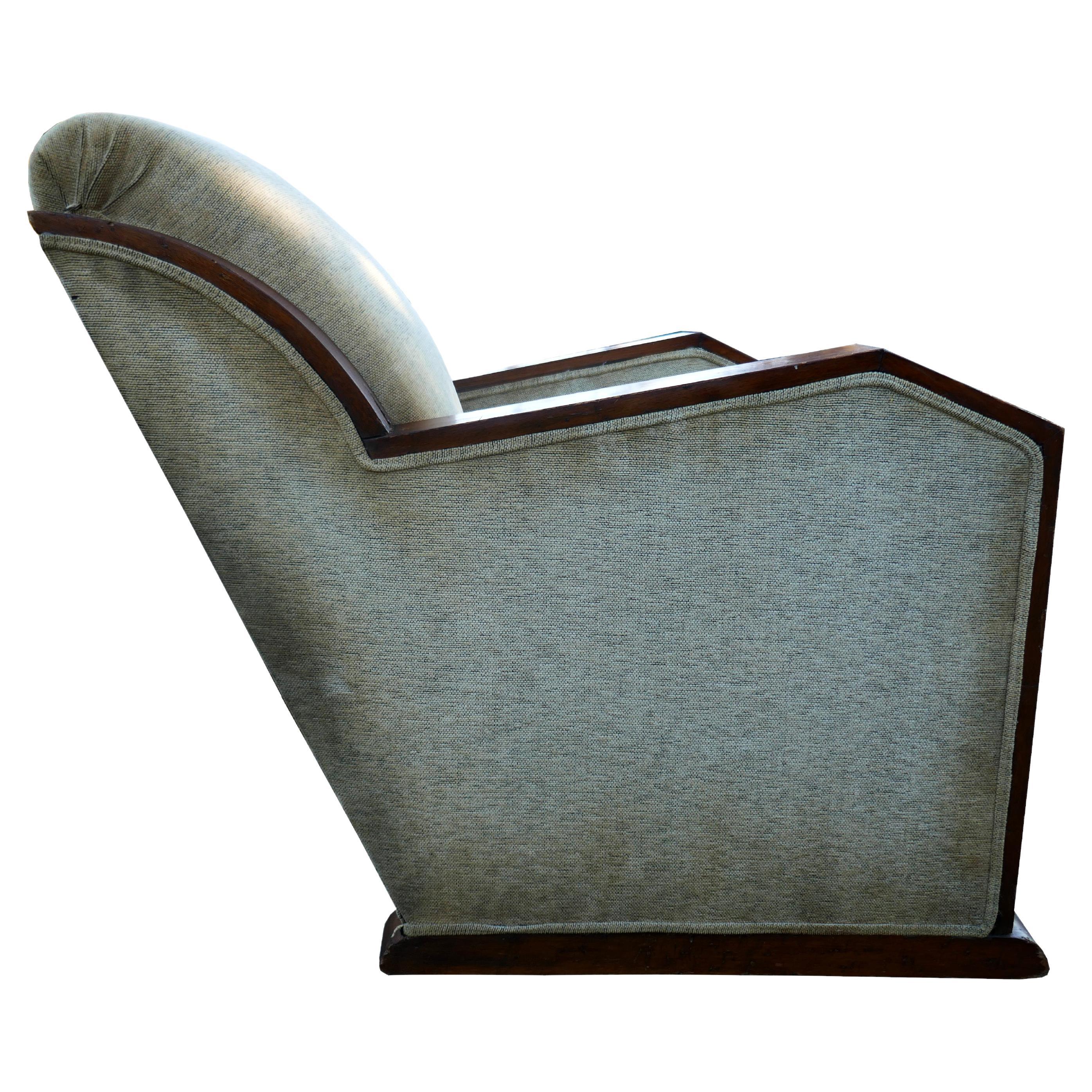French Art Deco armchair, possible Maison Dominique
