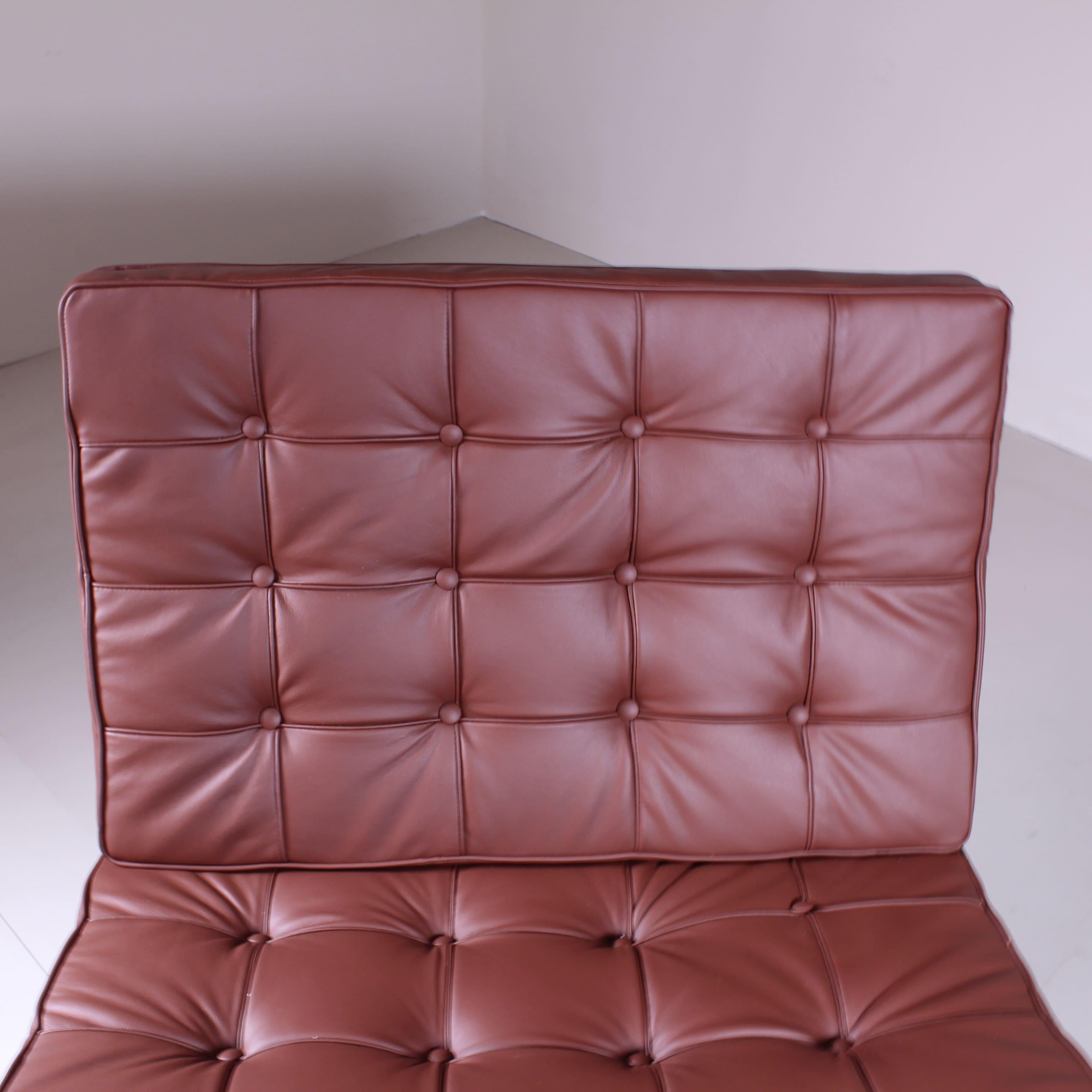 Barcelona Sessel und Ottomane, Ludwig Mies Van der Rohe, Knoll 5